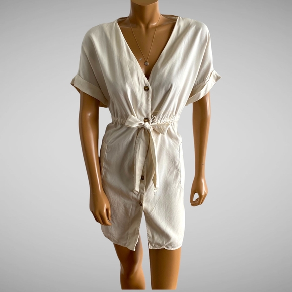 Zara White Dress Small - Picture 2 of 12